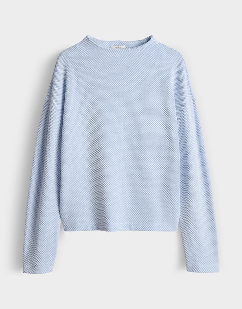 OPUS Long sleeve Serata Blauw 2