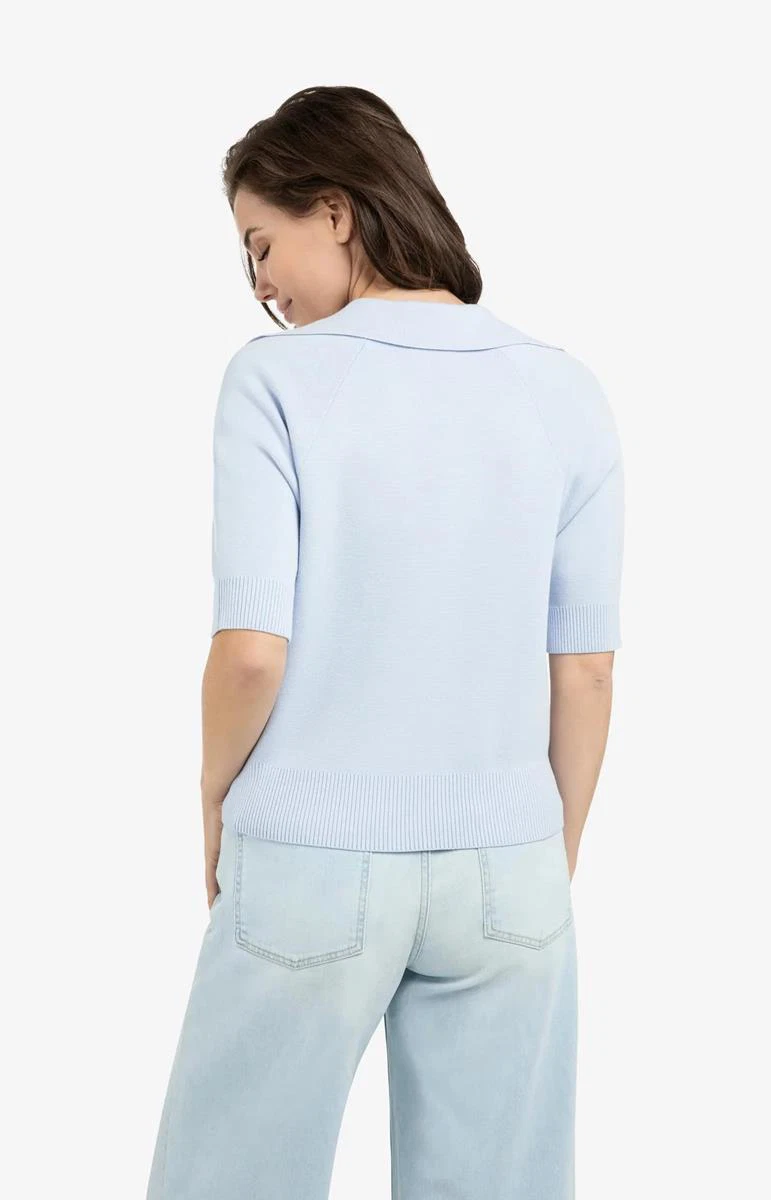 YAYA Trui 01-000569-603 Blauw 3