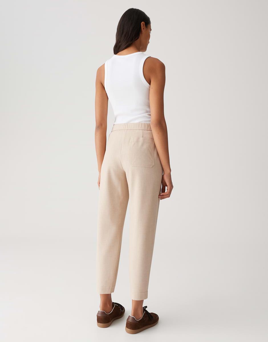 OPUS Pantalon Myha Iconic Beige 3