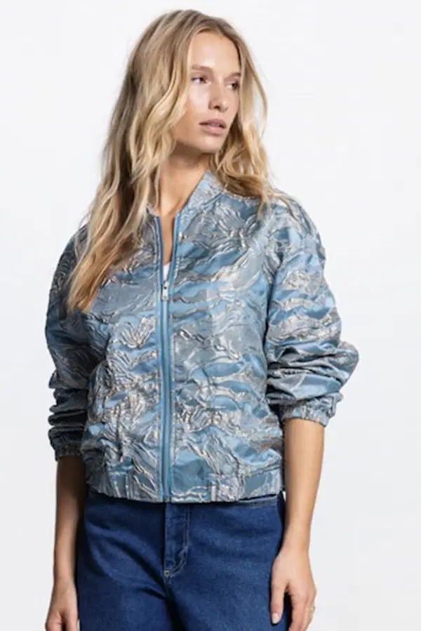 Jansen Amsterdam Blazer Qwen Blauw 1