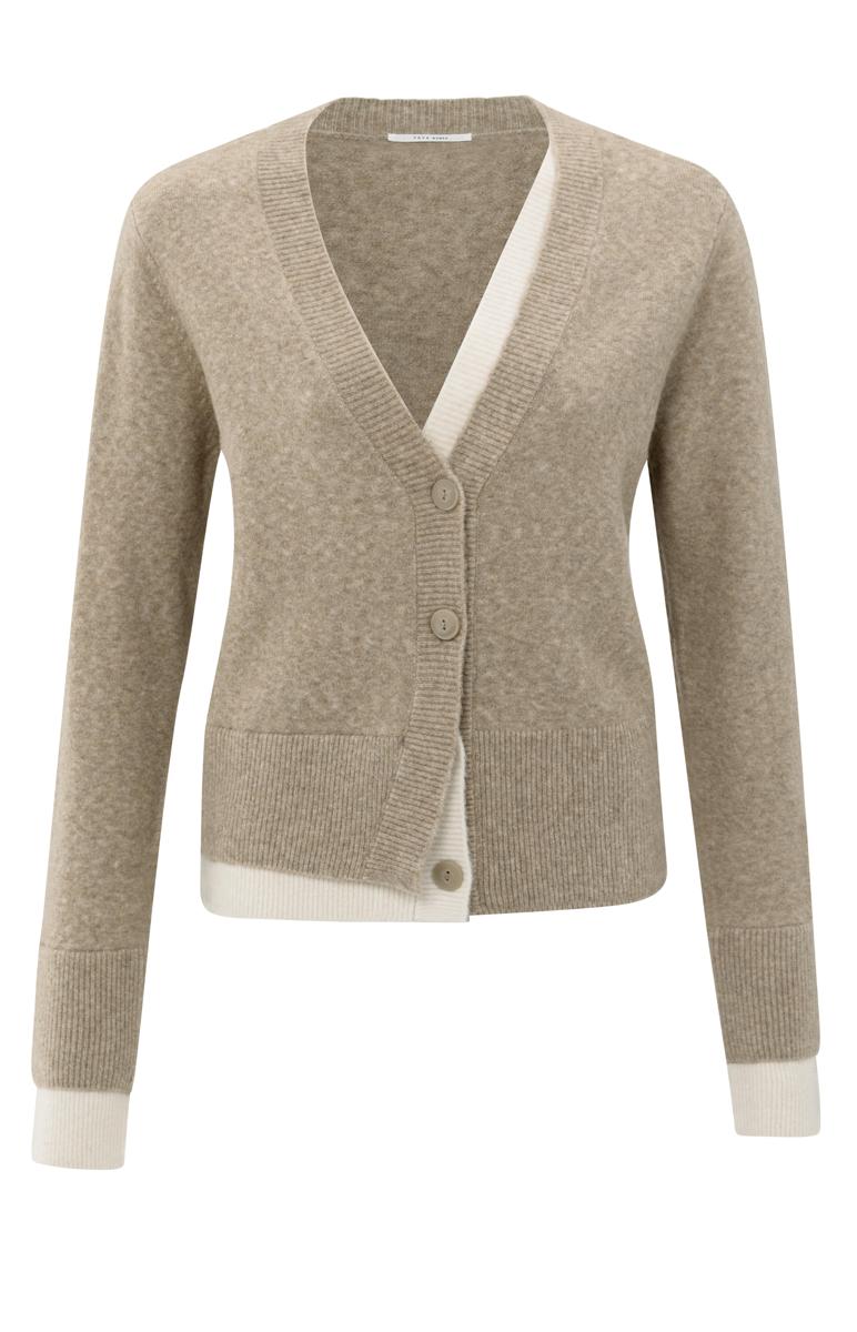 YAYA Vest 01-010118-509 Beige 1