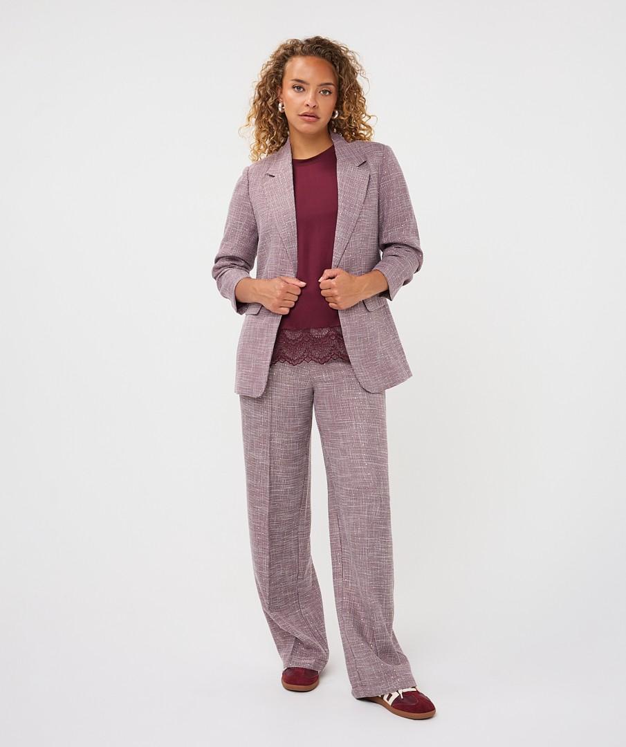 EsQualo Pantalon F26.10525 Rood 6
