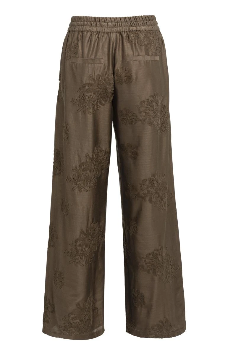YAYA Pantalon 01-301268-607 Bruin 4