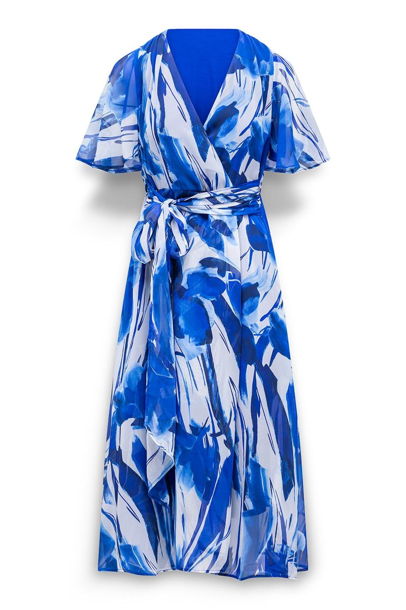 Label DOT Jurk Stella Blauw 2