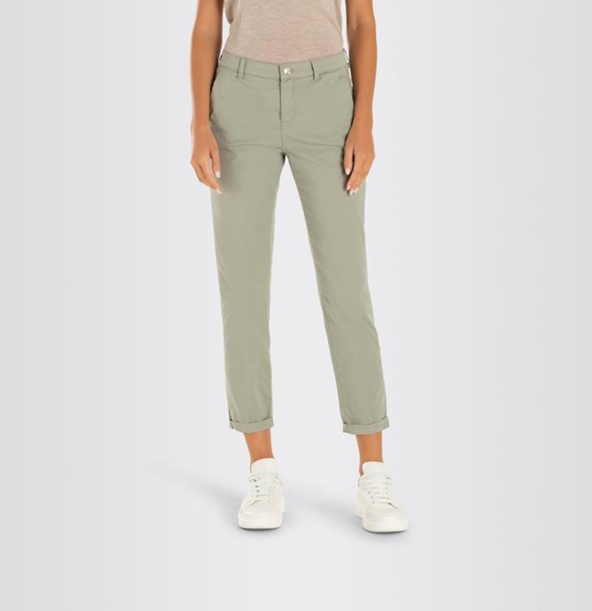 MAC MAC Pantalon Chino Turn Up Groen 4