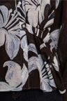 Studio Anneloes Blouse Aylin satin flowe Bruin 4