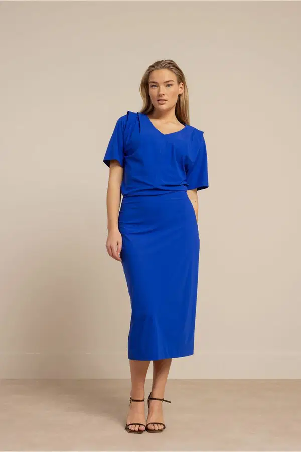 Studio Anneloes Jurk Ivey Blauw 1