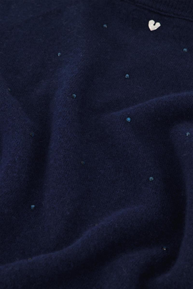 Fabienne Chapot Trui Lidi Rhinestone Blauw 4