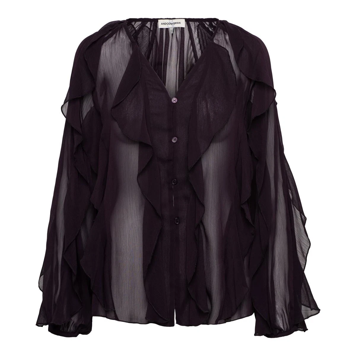 &Co Woman Blouse BL462 Paars 1