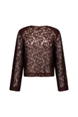 Studio Anneloes Blouse Amaya Lace Bruin 2
