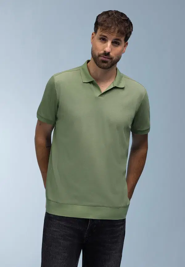 BlueFields Polo 48136056 Groen 1