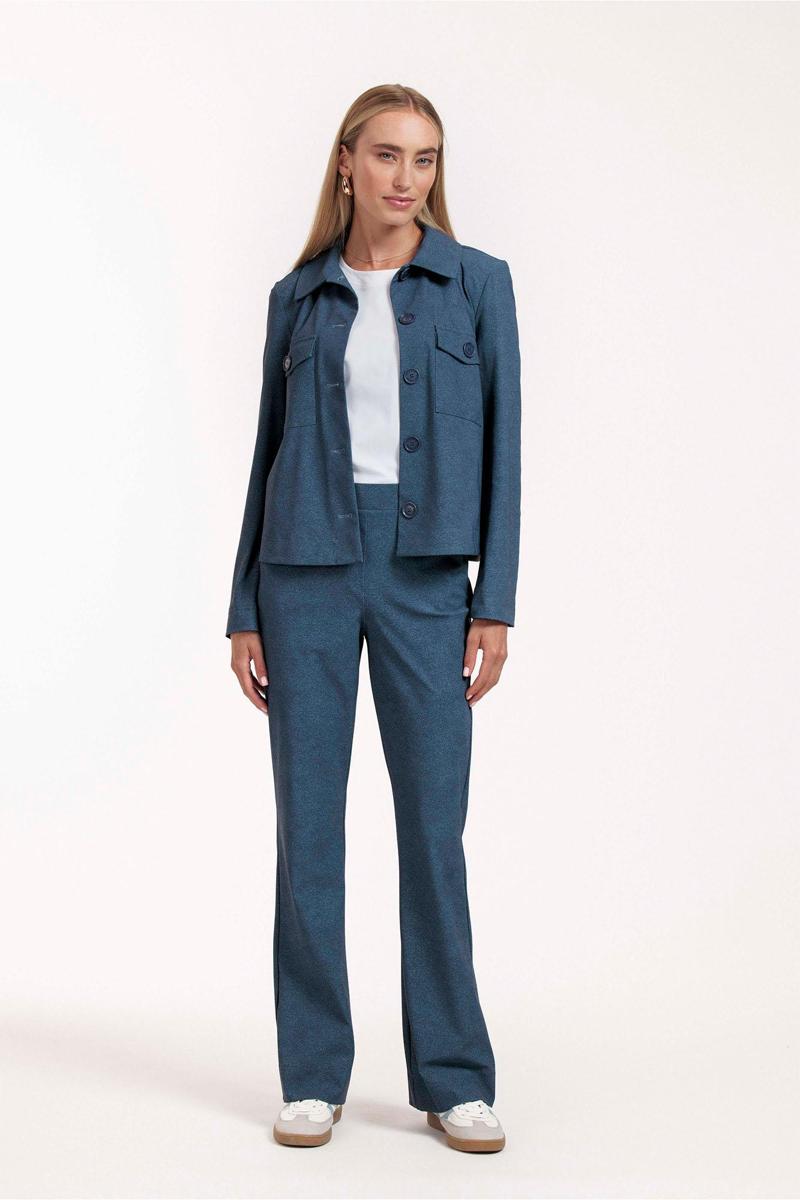 Studio Anneloes Blazer Claire Denim Blauw 4