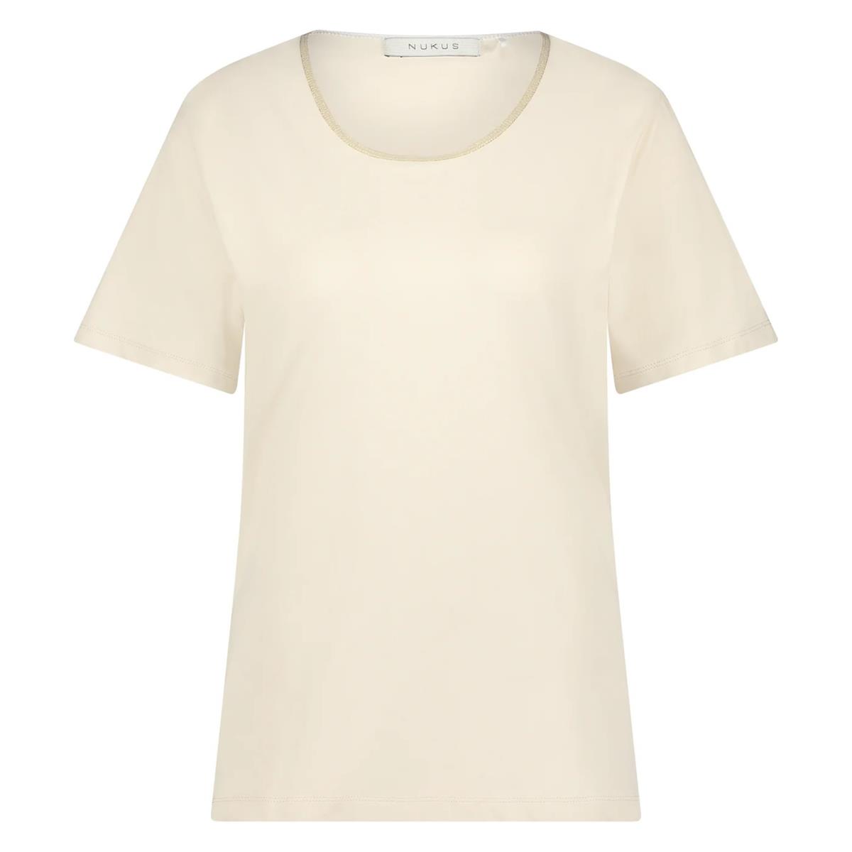 NUKUS T-Shirt Tirza Beige 2