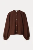 POM Amsterdam Blouse SP9777 Bruin 1
