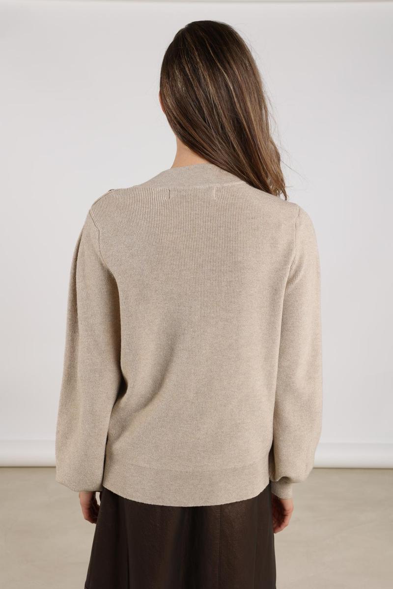 NUKUS Trui Daytona Beige 3