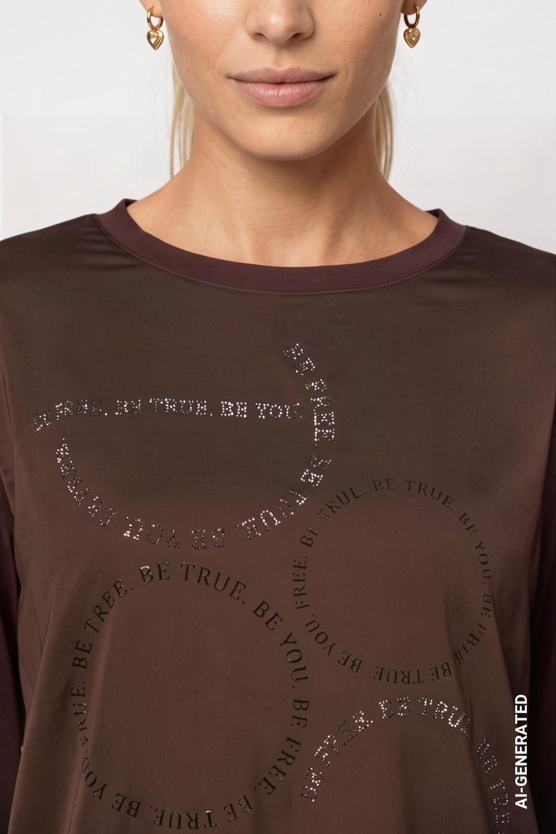 Monari Longsleeve 810559 Bruin 4