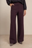 Studio Anneloes Pantalon Alexie Waffle Paars 1