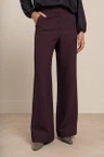 Studio Anneloes Pantalon Alexie Waffle Paars 1