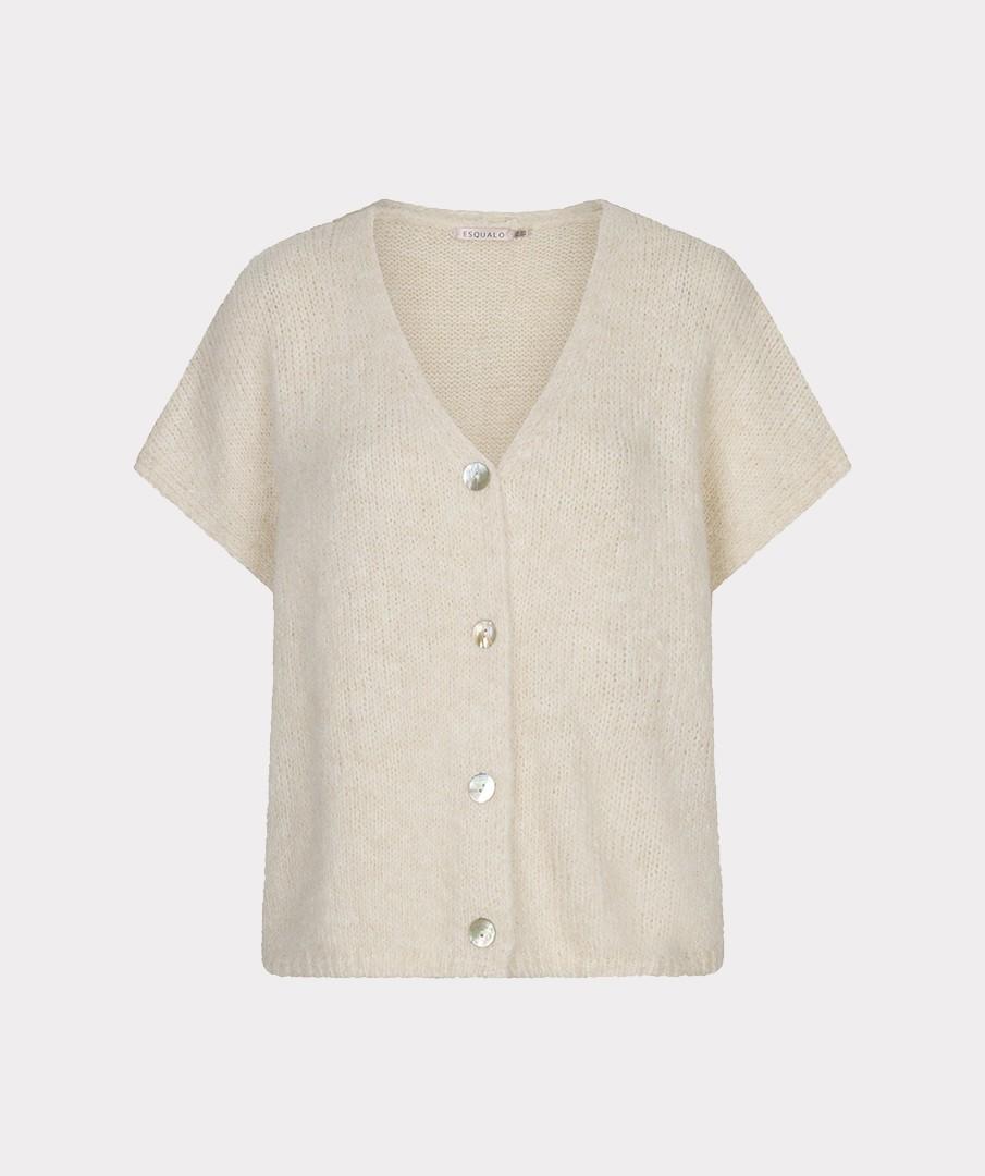EsQualo Vest W26.03702 Off-White 1