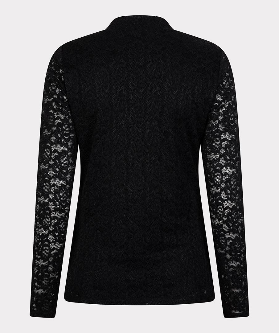 EsQualo Longsleeve W25.30713 Zwart 2