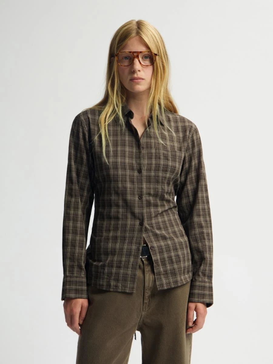 OLAF Blouse W270300 Bruin 1