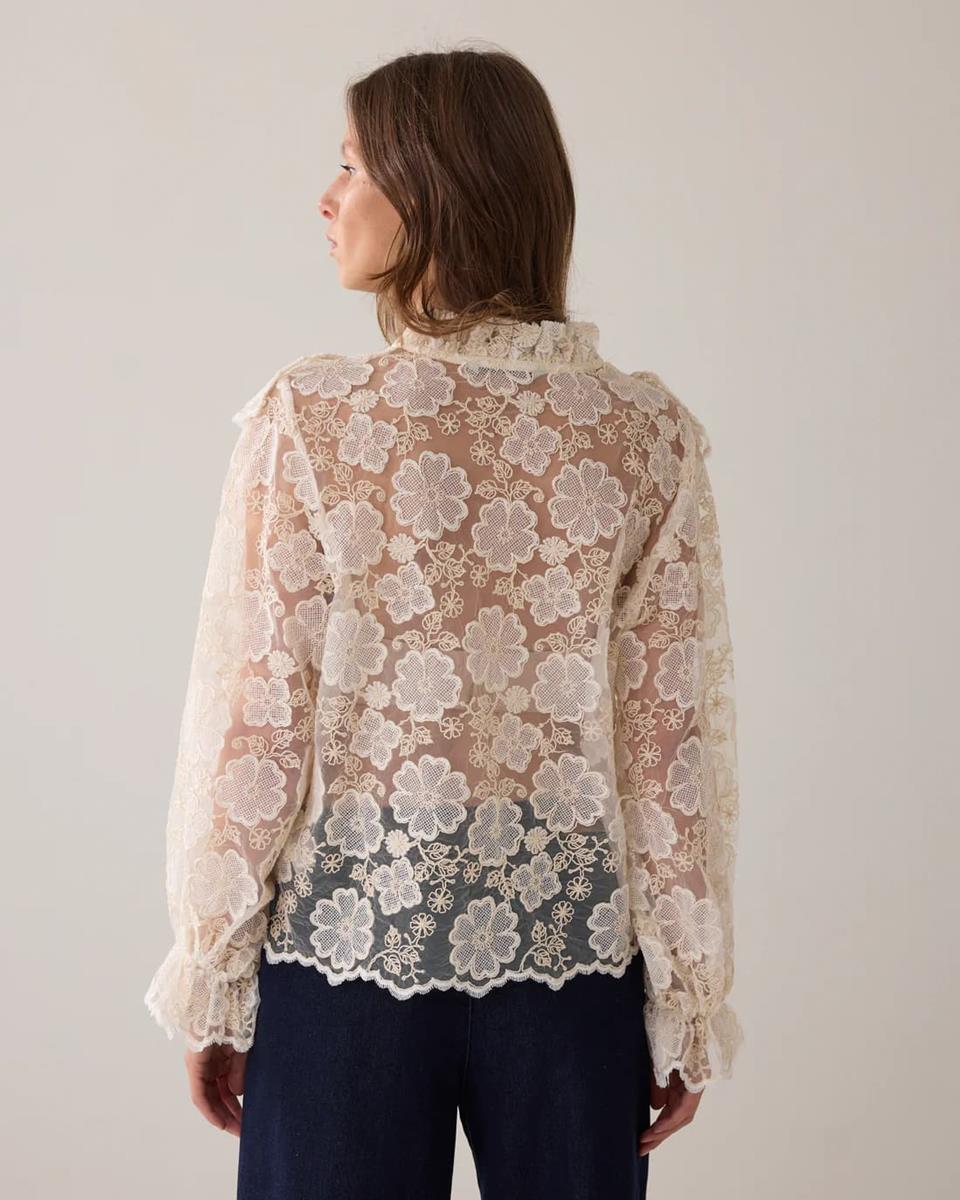 Summum Blouse 2s3371-12323 Off-White 3