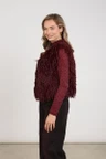 NUKUS Gilet NKF08026 Rood 2