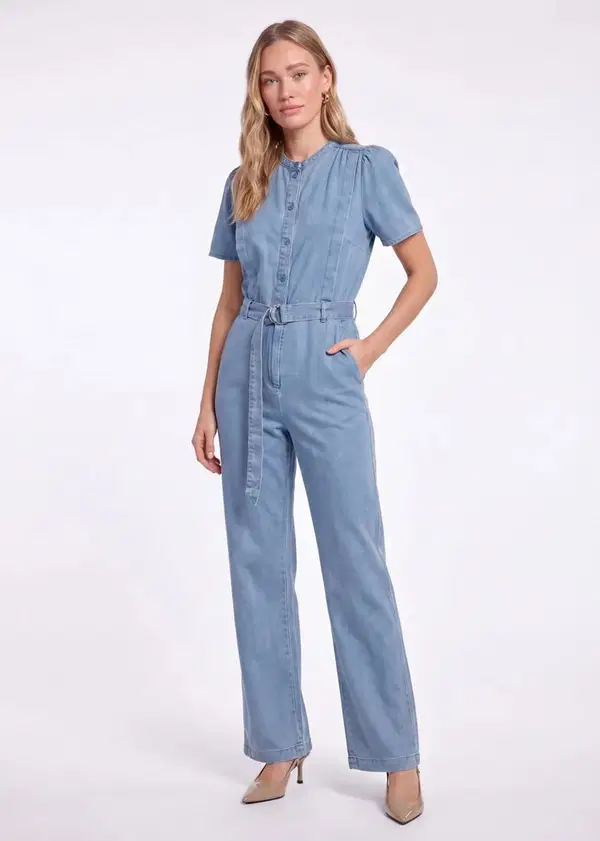 Freebird Jumpsuit Jewel Blauw 1
