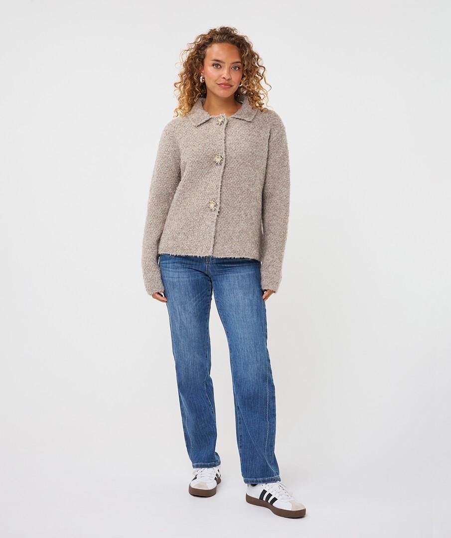 EsQualo Vest F26.02510 Grijs 5