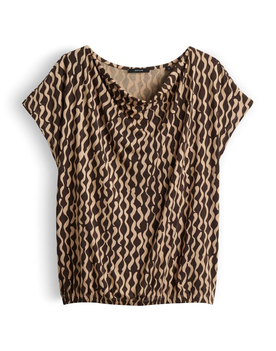 OPUS T-Shirt 10421814234445 Bruin 1