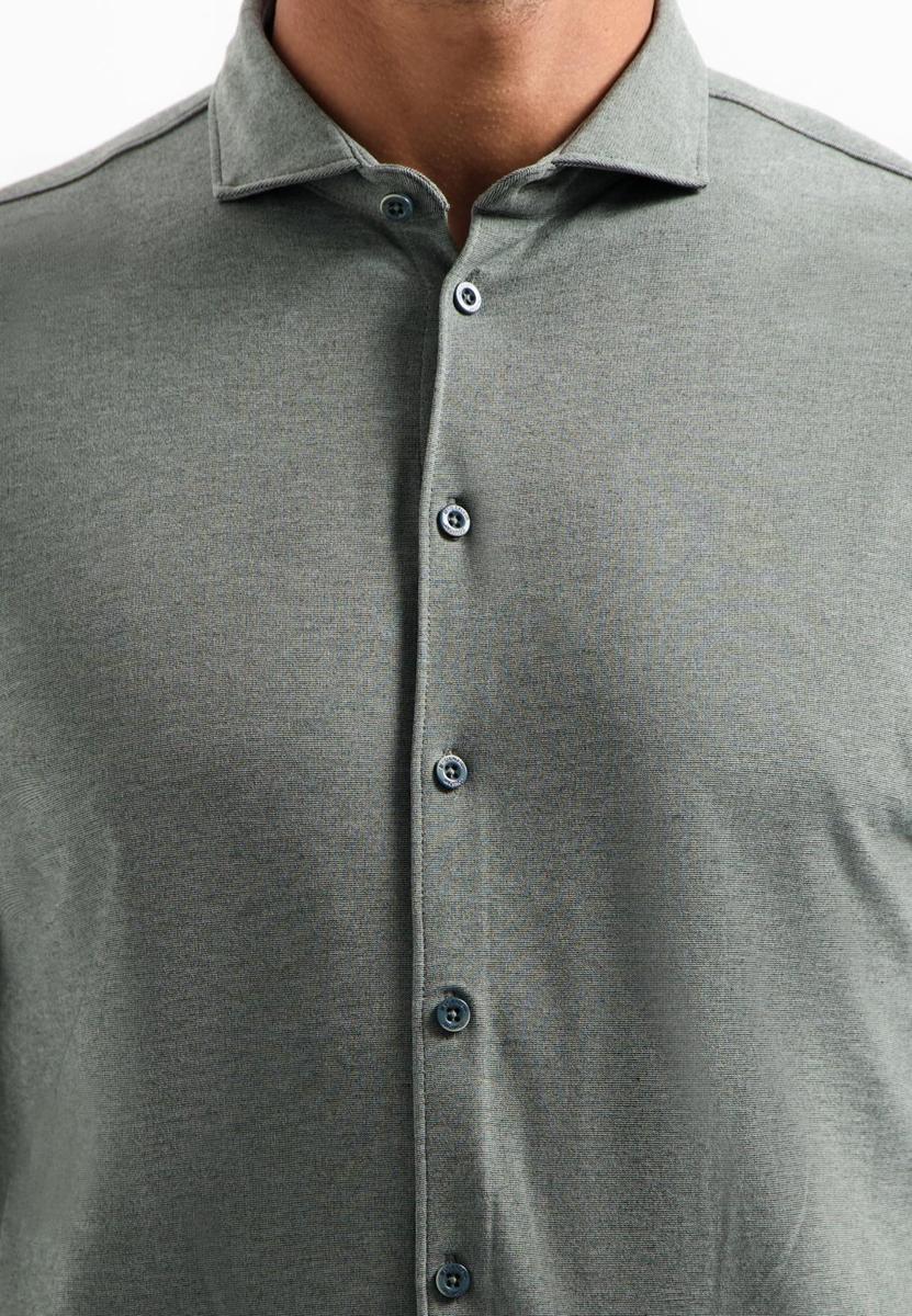 No Excess No Excess Overhemd N4180 Groen 6