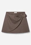 Aaiko Rok SOIE CHECK VIS 51 Rood 1