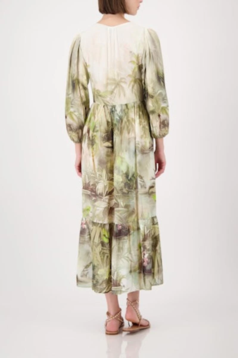 Monari Jurk 410697 Groen 3