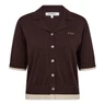 Co'Couture Vest Lue Bruin 1