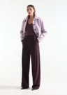 Jansen Amsterdam Pantalon Aleid Paars 1
