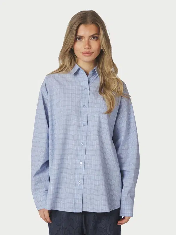 Neo Noir Blouse Dalma Blauw 1