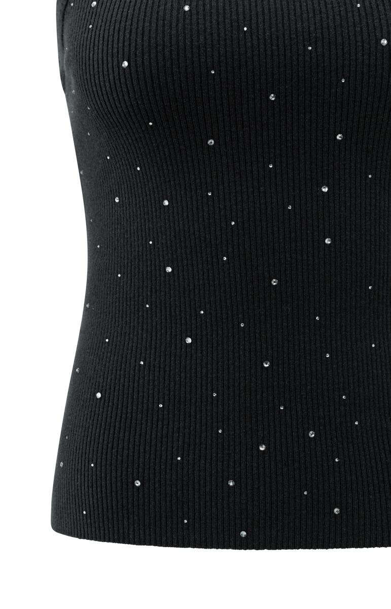 YAYA Top 01-000541-511 Zwart 4