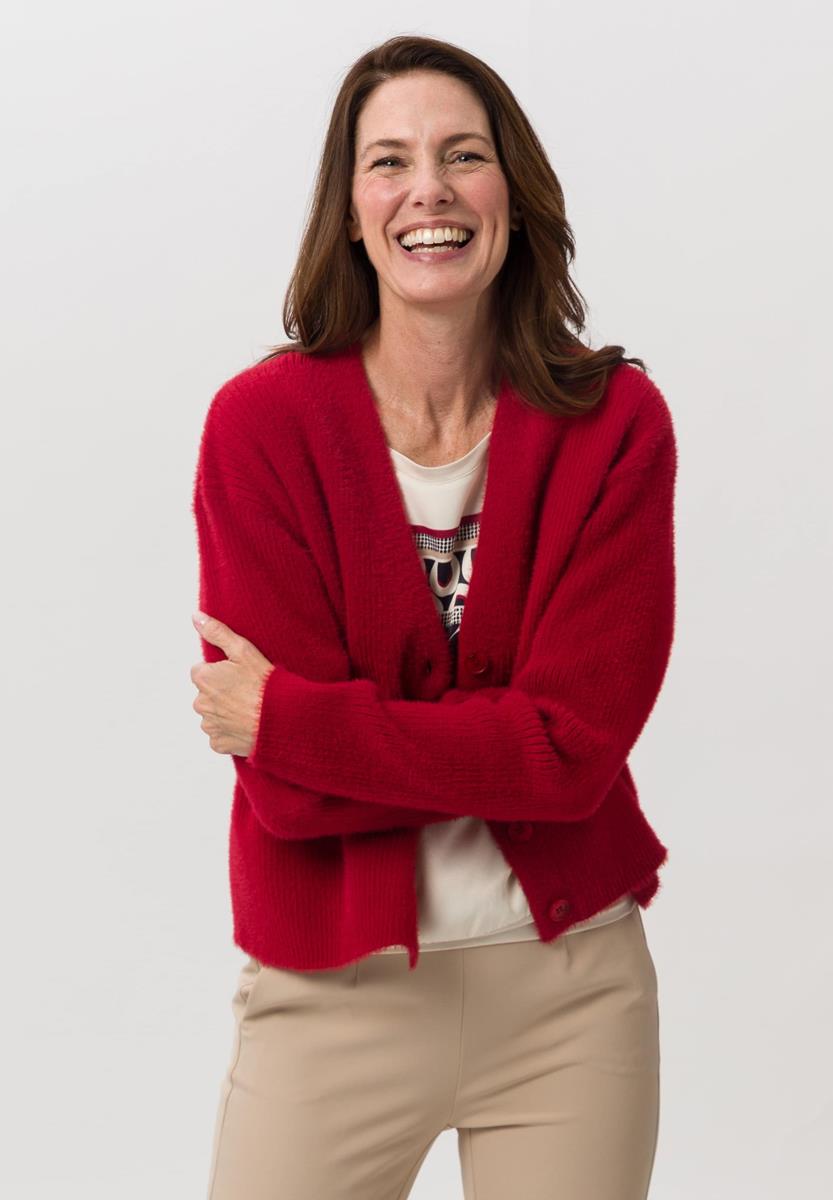 Frank Walder Vest 725074 Rood 5