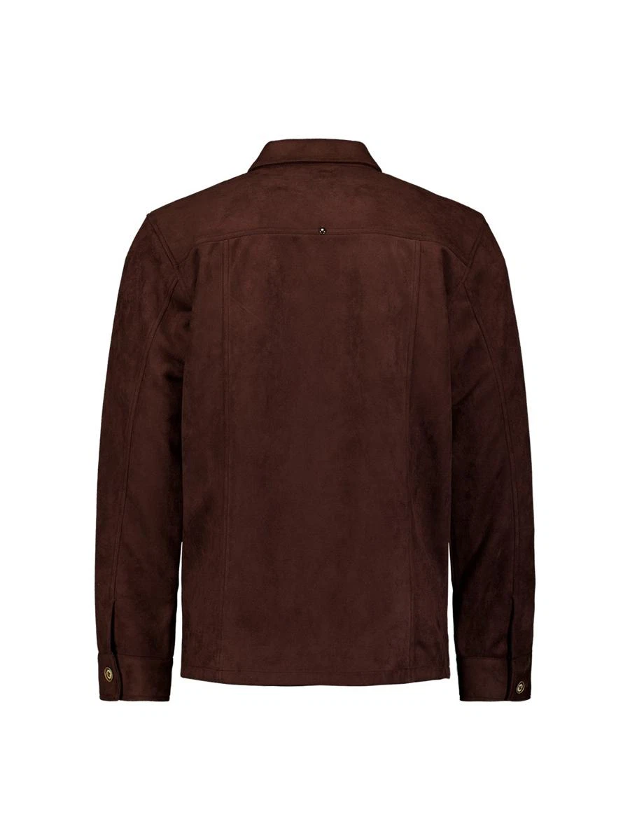 No Excess Overshirt 33510903SN Bruin 3