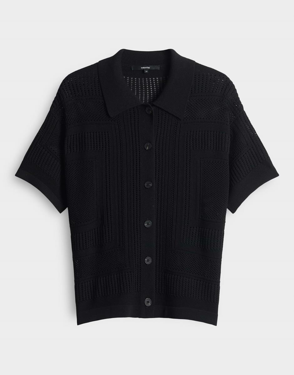 SOMEDAY Trui Tiandra Zwart 2