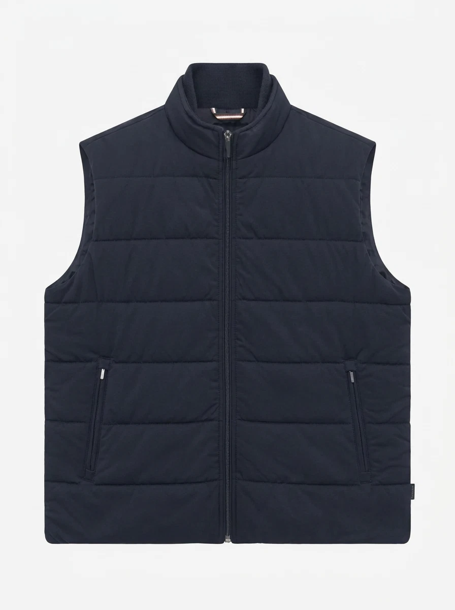 Bugatti Vest 25073F 8850 Blauw 1