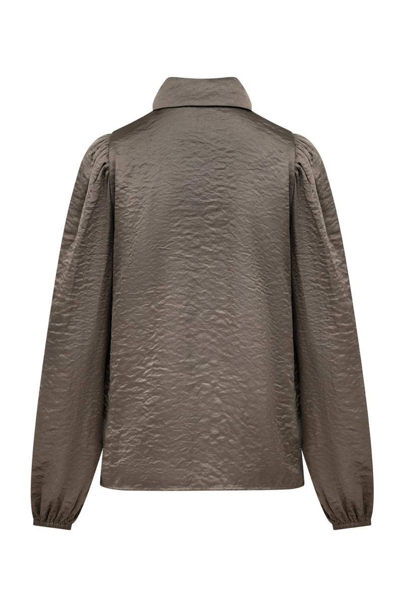 Label DOT Blouse 2621016 Taupe 2