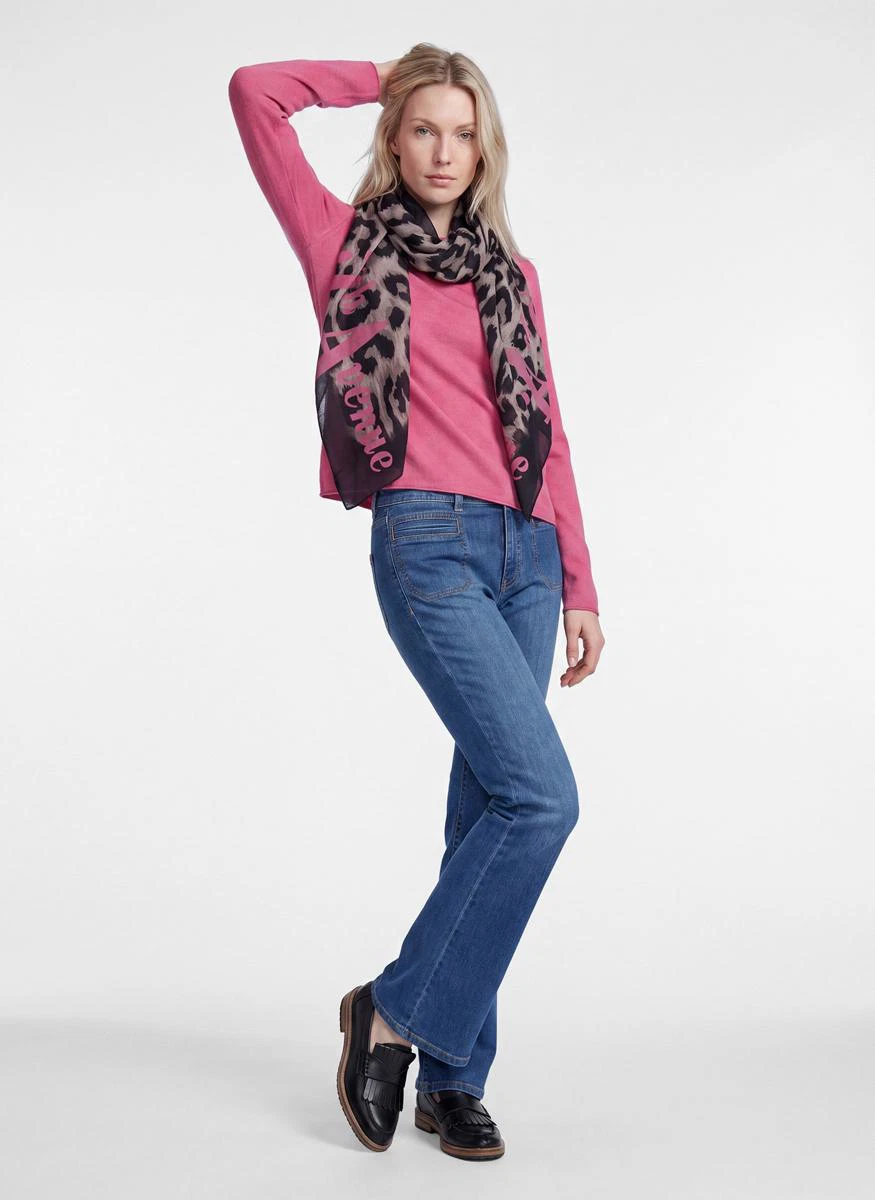 Rabe Sjaal 57-123940 Taupe 4