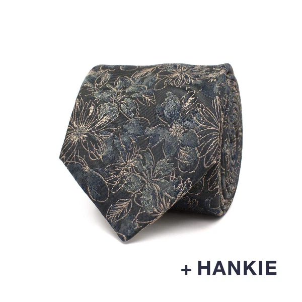 Tresanti Stropdas TRCOKE075 Groen 1