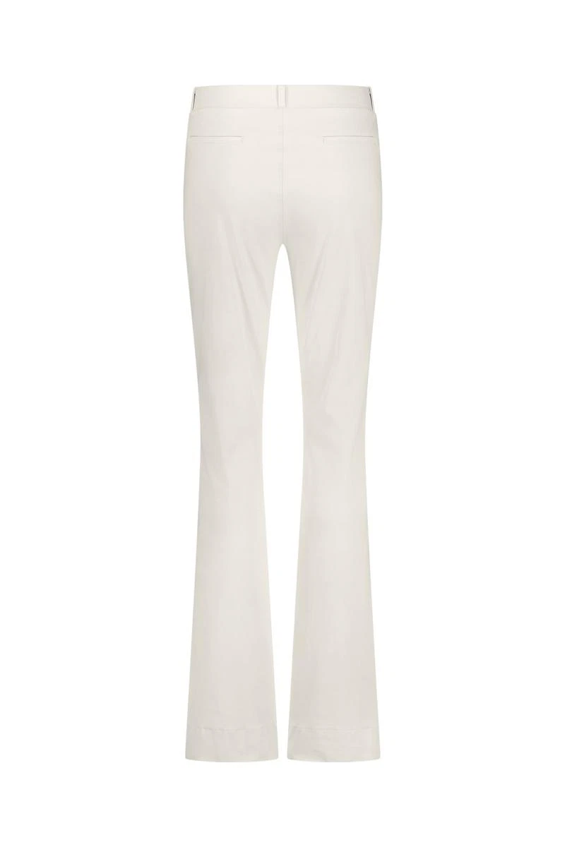 Studio Anneloes Pantalon Flair Bonded Off-White 4