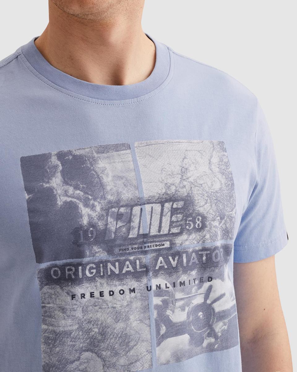 PME Legend T-Shirt PTSS2605572 Blauw 3