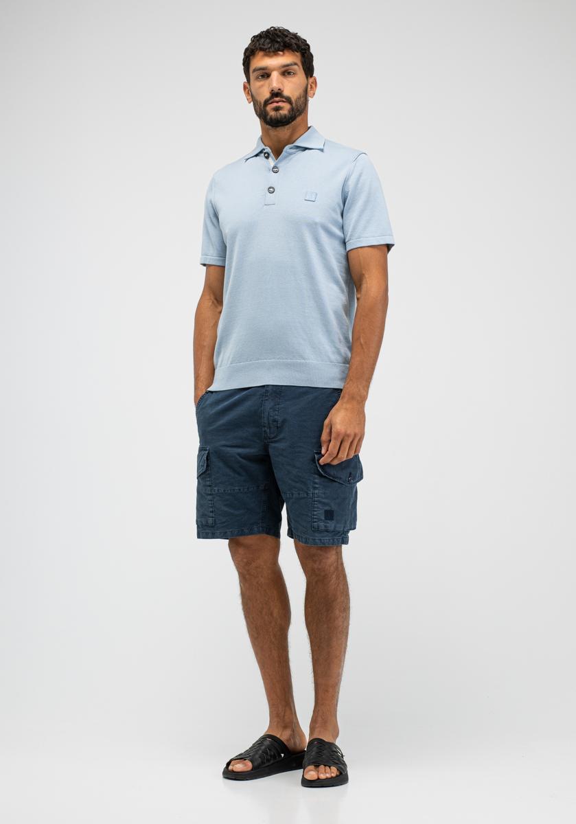 Butcher of Blue Polo M2616018 Blauw 3