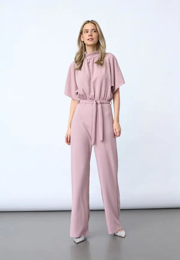 Sisters Point Jumpsuit Girl-Ju Paars 1