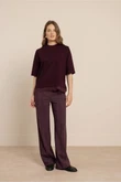 Studio Anneloes T-Shirt Fiore lace tee Paars 4