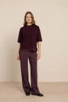 Studio Anneloes T-Shirt Fiore lace tee Paars 4
